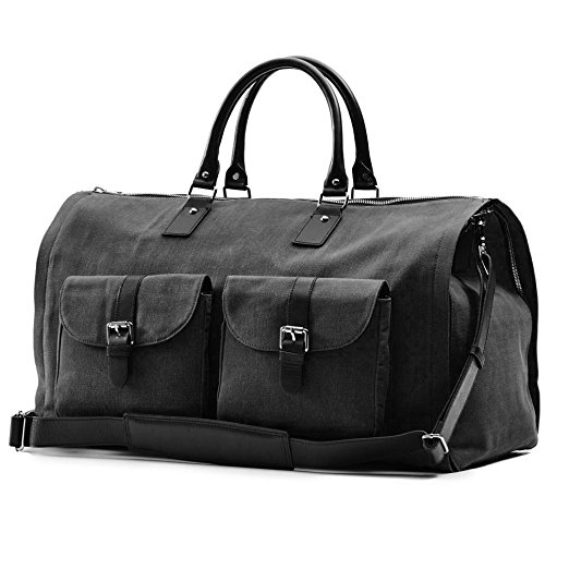 Hook and Albert Men's Canvas and Leather