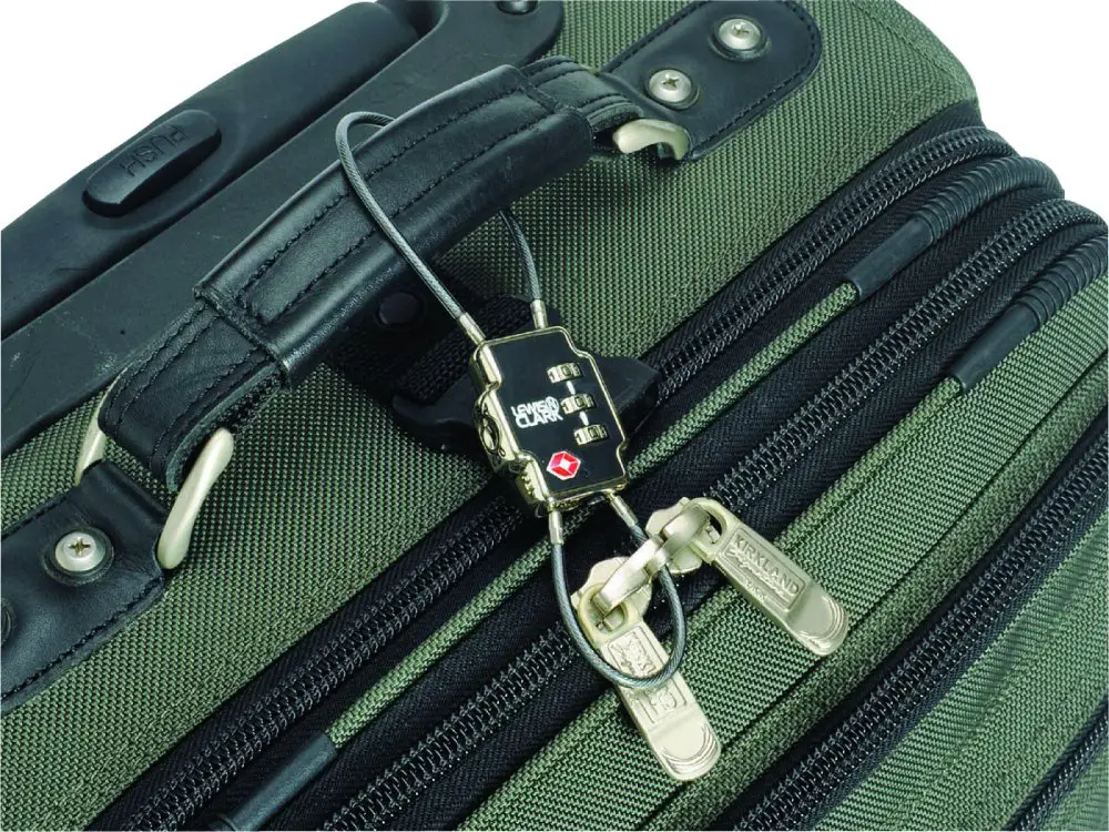 backpack travel lock