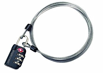 Eagle Creek TSA 3-Dial Lock and Cable