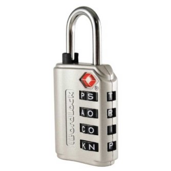 WordLock 4-Dial TSA Approved Luggage Lock