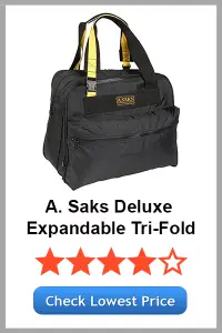 A. Saks Deluxe Expandable Tri -Fold