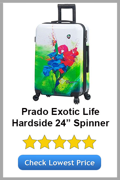 MIA TORO PRADO EXOTIC LIFE HARDSIDE 24IN SPINNER