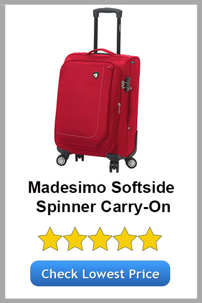 Mia Toro Madesimo Softside Spinner Carry-On