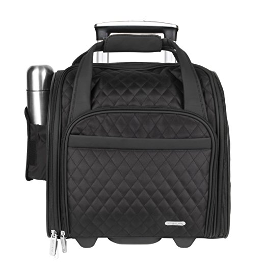 Travelon Wheeled Underseat Carry-On With Back-Up Bag