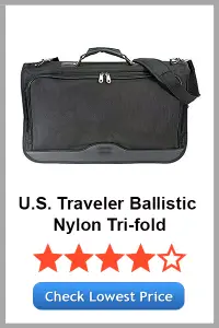 U.S. Traveler Ballistic Nylon Tri-fold