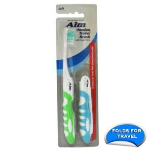 Dr. Fresh AIM Travel Toothbrush