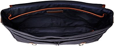 Fossil Graham East West Fabric Navy Messenger Bag 2