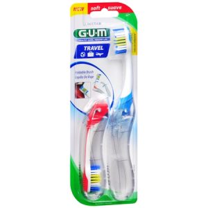 GUM Travel Folding Soft Toothbrush